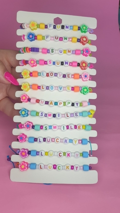 pulseras nena frases