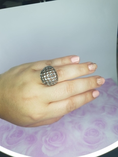 Anillo AQ bombe calado - comprar online