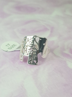 Anillo AB Elefante. T. 17