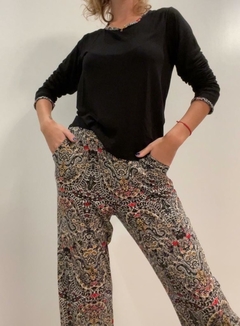 Arabia Conjunto Inverno Invierno Pantalon Camiseta Seda Fría - comprar online