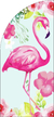 Meia Lua Esquerda Tema: TROPICAL E FLAMINGO (SOMENTE FRENTE/NÃO É VESTE FÁCIL) - Stamp Store