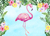 Painel retangular tema: TROPICAL E FLAMINGO - comprar online