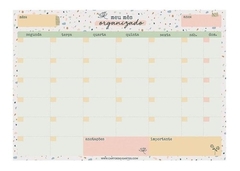 Planner bloco mensal