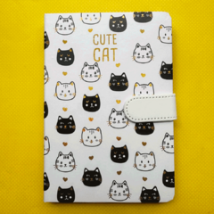 Caderno estilo Japones - Cute Cat