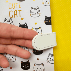 Caderno estilo Japones - Cute Cat - Falabellas