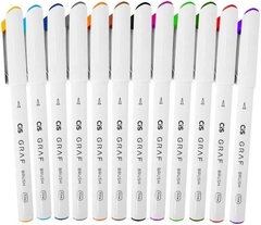 Marcador Artístico Cis Graf Brush Fine,