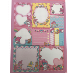 Imagem do Kit Papel de Carta e Stick Notes - Sanrio