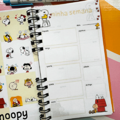 Planner Semanal Snoopy na internet