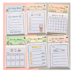 sticky memo lista e planners - Bloco Adesivo