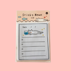 sticky memo lista e planners - Bloco Adesivo - Falabellas