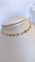 Choker Coração com Detalhe em Rodio - comprar online