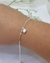 Pulseira Mini Coração Abaulado Prata 925