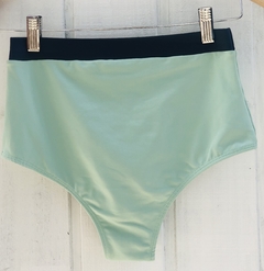 Hot Pants Bali - Azul marinho e verde água claro - comprar online