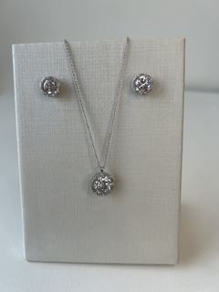 Conjunto Zircônia Cristal