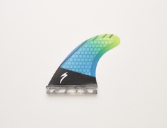 Triquilha Média (Medium) Carbono / Honeycomb - Encaixe similar Futures Fins - Para surfistas até 75 kg