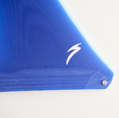 Quilha para prancha de surf monoquilha Super Fins - Single Fin 9" Progressiva - Cor azul - Material importado - loja online