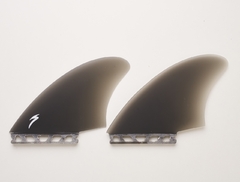 Biquilha Keel Fin FK1 Fibra de Vidro cor cinza sistema Futures Fins - comprar online