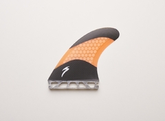 Triquilha Grande (Large) Carbono / Honeycomb - Encaixe similar Futures Fins - Para surfistas acima de 75 kg