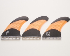 Triquilha Grande (Large) Carbono / Honeycomb - Encaixe similar Futures Fins - Para surfistas acima de 75 kg na internet