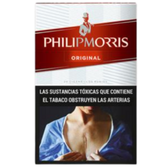 CIGARRILLO PHILIP MORRIS ORIGINAL BOX 20U