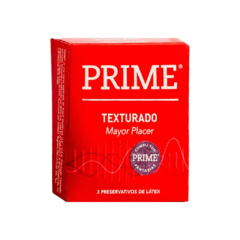 PRESERVATIVO TEXTURADO PRIME 3U