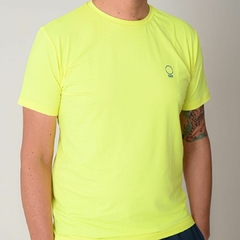 Camiseta Walk Amarela Neon