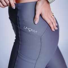 Legging UP Bolsos Cinza Grafite - loja online