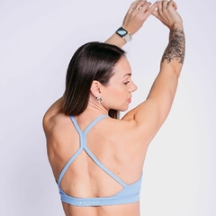 Top Stronger Azul Luna - comprar online