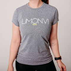 Baby Look LIMONV! Cinza Mescla - comprar online