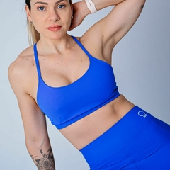 Top Stronger Azul Oceano - comprar online