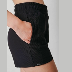 Shorts Copacabana Preto Textura - LIMONV! SPORT