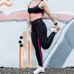 Legging Duo Preta e Pink - comprar online