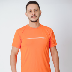 Camiseta Walk Laranja Stripe - comprar online