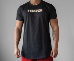 Camiseta Temper Curva - Preta na internet