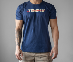 Camiseta Temper - Azul Marinho - comprar online