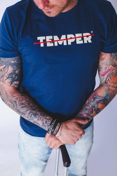 Camiseta Temper - Azul Marinho