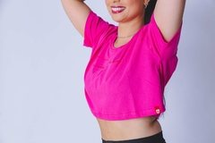 Cropped Temper - Algodão Pink - comprar online