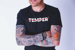 Camiseta Temper Curva - Preta - comprar online