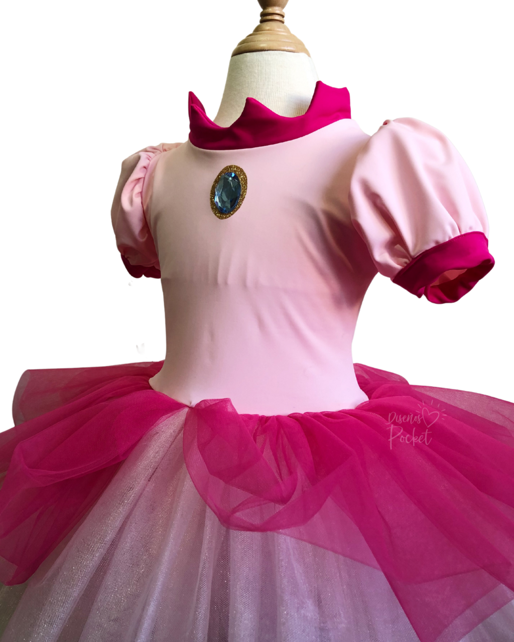 Vestido de Princesa Peach - Comprar en Diseños Pocket