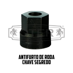 ANTIFURTO DE RODAS - CHAVE SEGREDO DAF