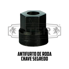 ANTIFURTO DE RODAS - CHAVE SEGREDO 33mm