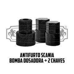 ANTIFURTO - BOMBA DOSADORA DO ARLA - 3D - SCANIA - TODOS COM CAMBIO AUTOMATIZADO - COM 2 CHAVES SEGREDO