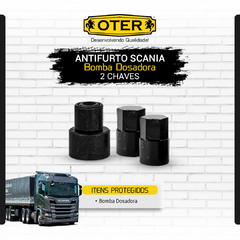 ANTIFURTO - BOMBA DOSADORA DO ARLA - 3D - SCANIA - TODOS COM CAMBIO AUTOMATIZADO - COM 2 CHAVES SEGREDO - comprar online