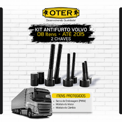 KIT ANTIFURTO MODULOS VOLVO 2009 Á 2011 - 8 PEÇAS - 3D - comprar online