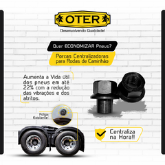 PORCA CENTRALIZADORA - FORD - 1113, 14, 17 - 1215,18 - 12814 -1119 atual - TRASEIRA - 2 RODAS DE FERRO - CHAVE 30 - 10 UNIDADES - comprar online