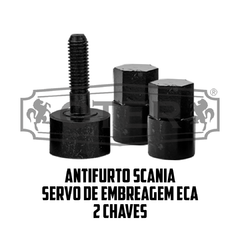 ANTIFURTO SERVO DE EMBREAGEM ECA - 3D - SCANIA - TODOS COM CAMBIO G33 - COM 2 CHAVES SEGREDO