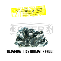 PORCA CENTRALIZADORA - VOLVO - FH12-FM12-FM7-N10-N12-NH12-NL10-NL12 ANTERIOR A 2008 - TRASEIRA - 2 RODAS DE FERRO - CHAVE 33 - 10 UNIDADES na internet