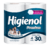 HIGIENOL PAPEL HIGIENICO DOBLE HOJA PREMIUM 4 X 30 MTS - comprar online