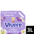 VIVERE SUAVIZANTE PARA ROPA VIOLETAS Y FLORES BLANCAS X 3 LTS