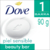 DOVE JABON DE TOCADOR PIEL SENSIBLE X 90 GRS